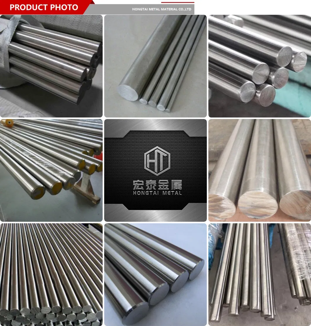 Spot Building Material Bright Black Surface 201 304 321 316L 904L Duplex 2205 2507 C276 Stainless Steel Round Bar Rod