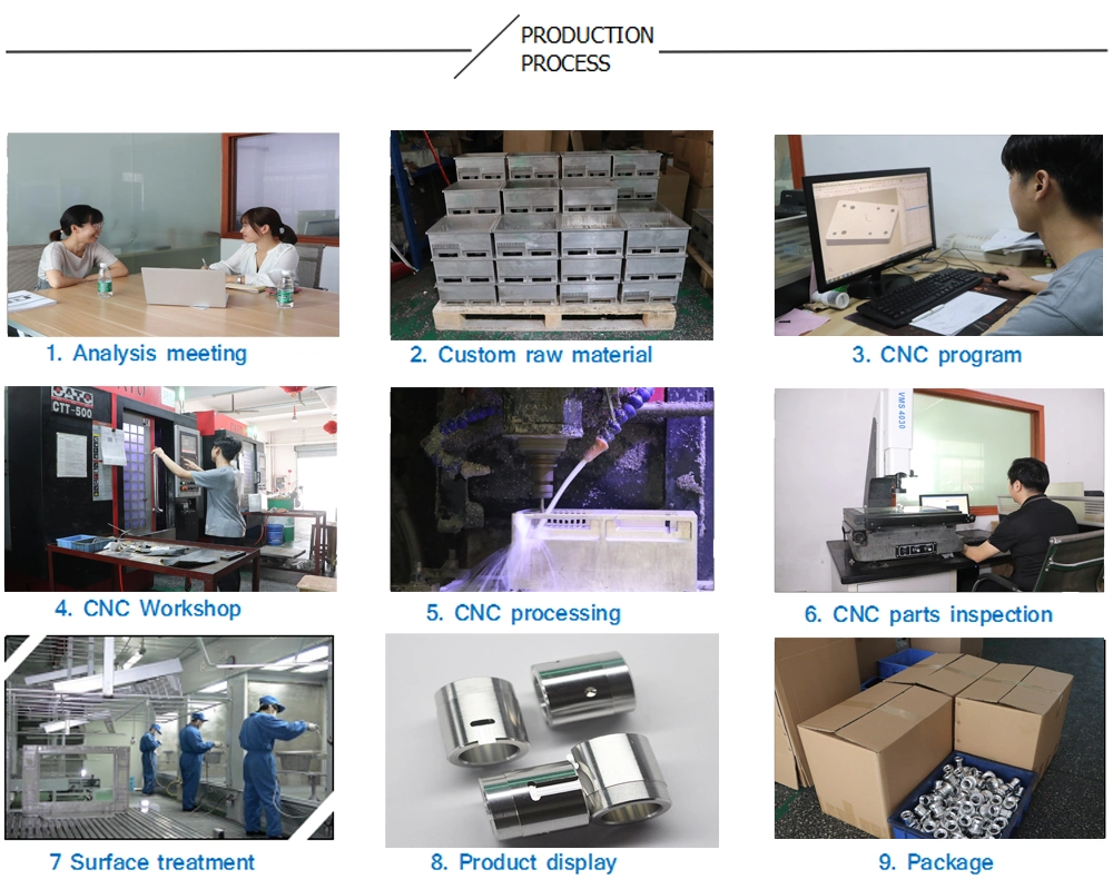 OEM Precision Parts CNC Machining Titanium Alloy Parts Turning Machine Processing and Manufacturing